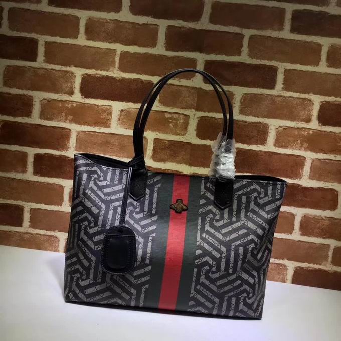  Gucci Soft GG Caleido Web tote