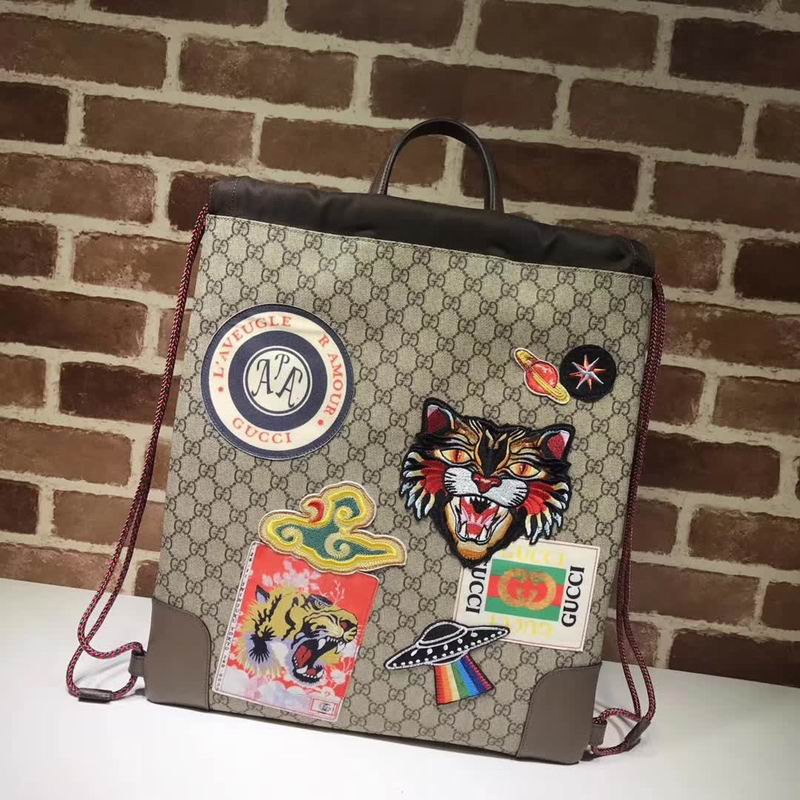  Gucci Courrier soft GG Supreme tote