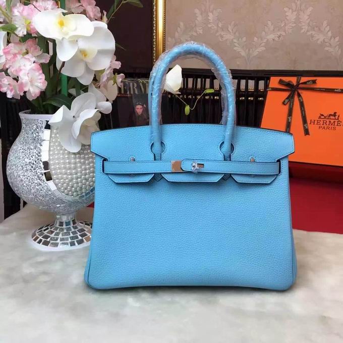  HERMES BIRKIN BAG IN BLUE