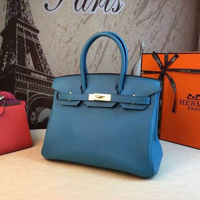  HERMES BIRKIN BAG IN DARK BLUE