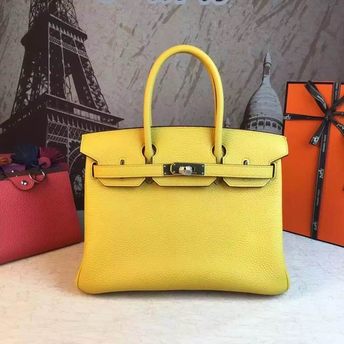  HERMES BIRKIN BAG IN YELLOW