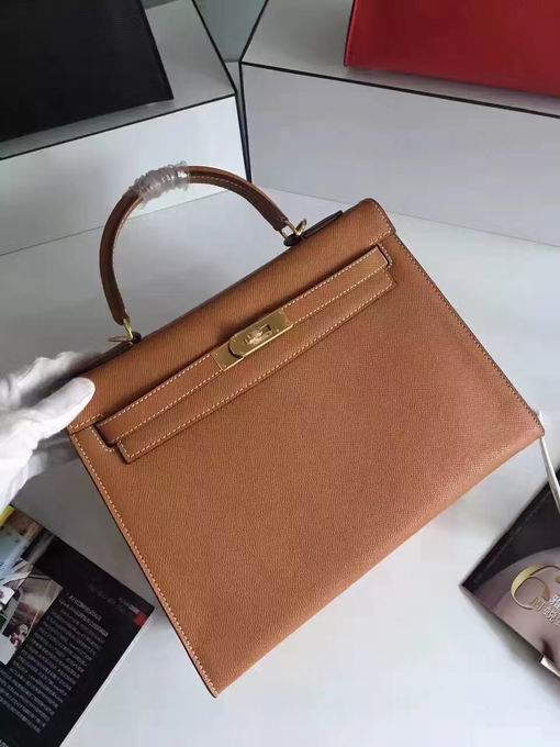  HERMES EPSOM KELLY BAGS in brown