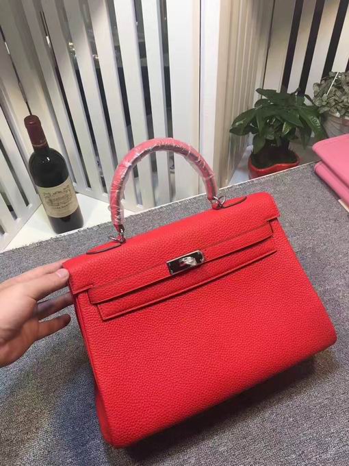  HERMES EPSOM KELLY BAGS in red