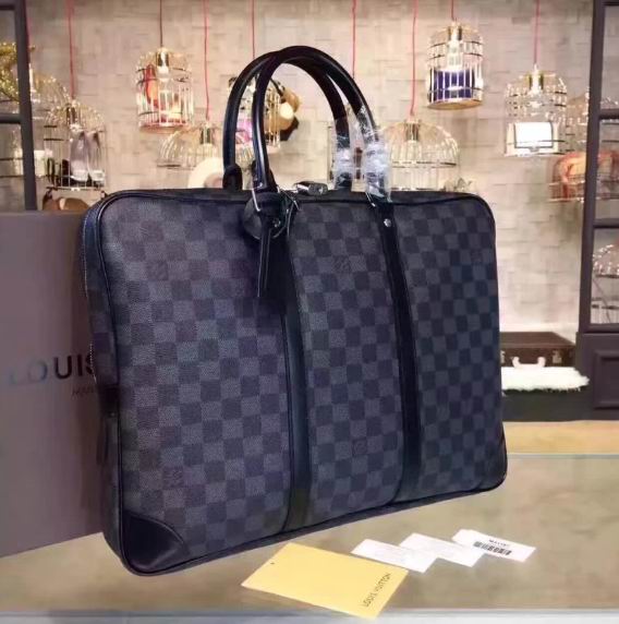 Louis Vuitton PORTE-DOCUMENTS VOYAGE GM Damier Graphite Canvas