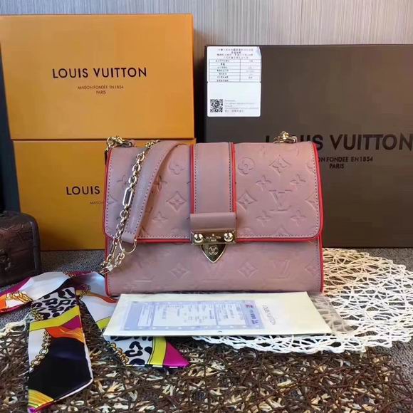  Louis Vuitton SAINT SULPICE PM Pink & Red