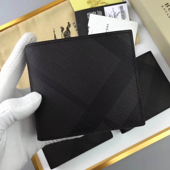  Burberry London Check International Bifold Wallet brown