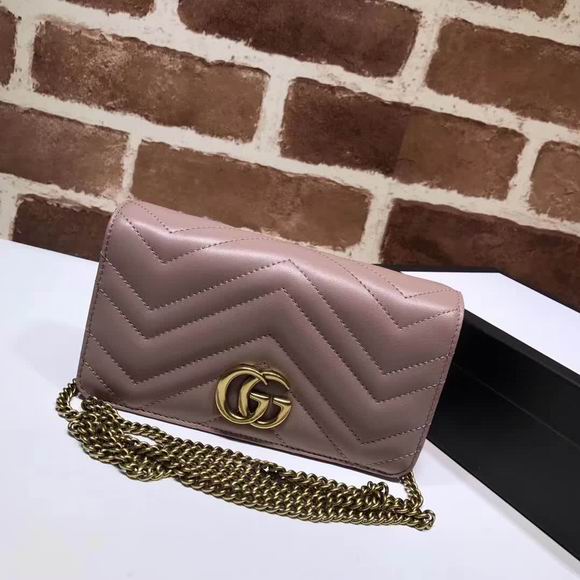  Gucci GG Marmont  mini bag pink