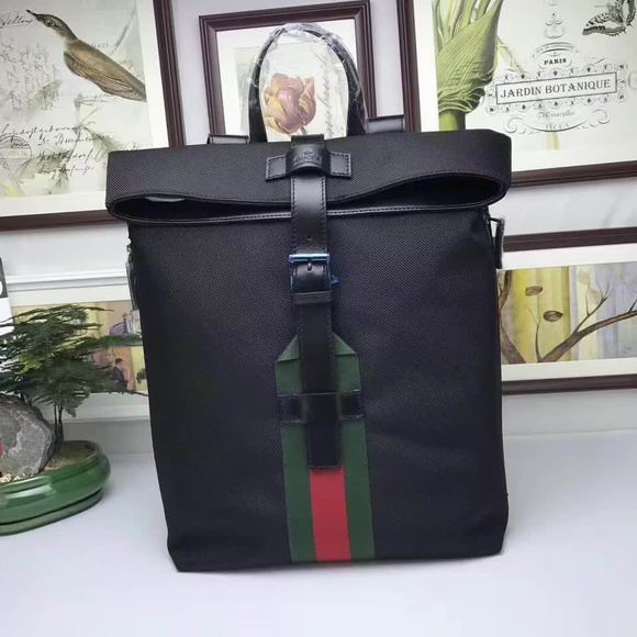 Gucci Techno canvas backpack black