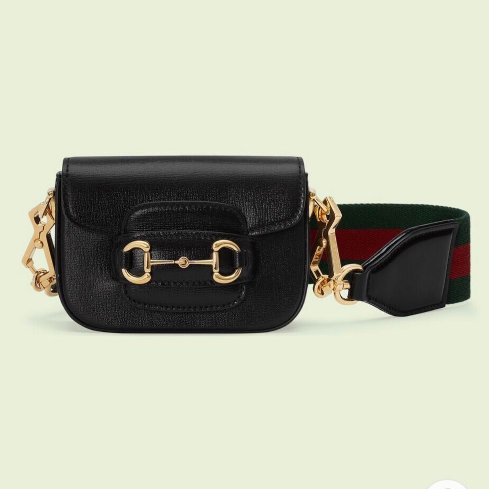  Gucci Horsebit 1955 strap wallet