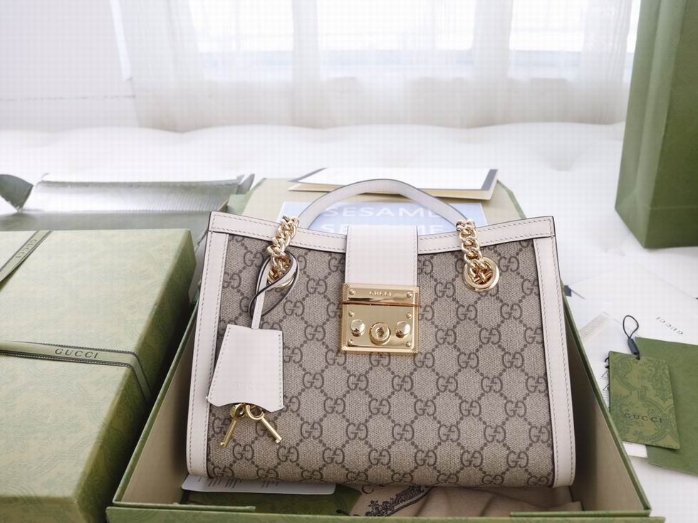  Padlock GG small shoulder bag