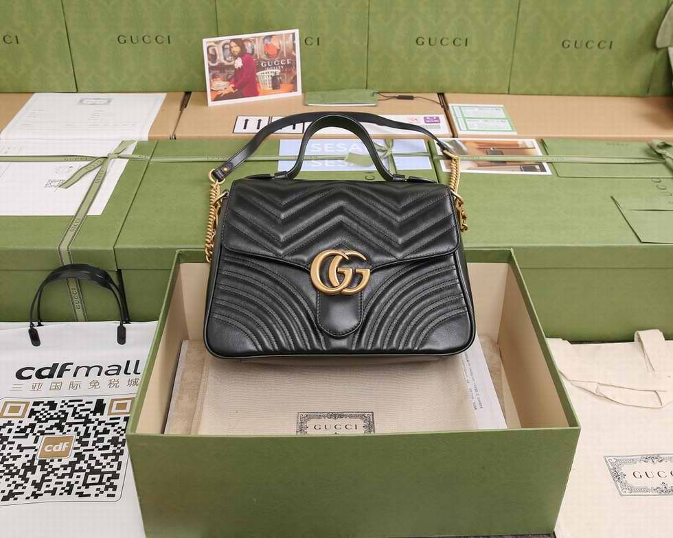  GG Marmont small top handle bag