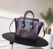 Celine Luggage Bag IN BOX CALFSKIN Wine