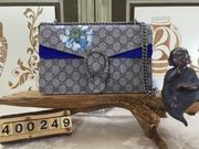 Gucci Dionysus Blue Blooms Print shoulder bag  