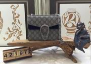 Gucci Dionysus GG Supreme Mini shoulder bag black 