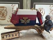 Gucci Queen Margaret Leather Top Handle bag Multicolor leather White 