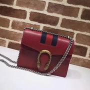 Gucci Dionysus calf leather shoulder bag red 