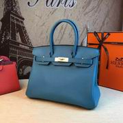 HERMES BIRKIN BAG IN DARK BLUE 