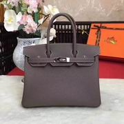 HERMES BIRKIN BAG IN DARK BROWN