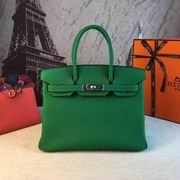 HERMES BIRKIN BAG IN DARK GREEN