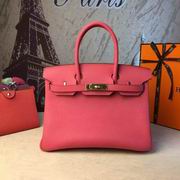 HERMES BIRKIN BAG IN LIGHT RED 
