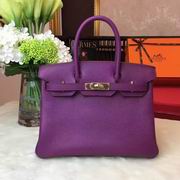 HERMES BIRKIN BAG IN PURPLE 