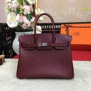 HERMES EPSOM BIRKIN BAG IN WINE