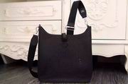 Hermes  Evelyne shoulder Bag in black 