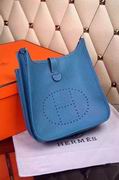 Hermes  Evelyne shoulder Bag in dark blue