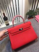 HERMES EPSOM KELLY BAGS in red 