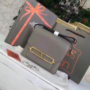 Hermes small roulis Bags in BROWN