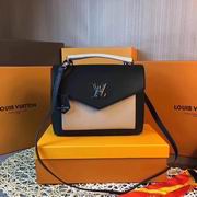 Louis Vuitton MY LOCKME Black & Apricot 