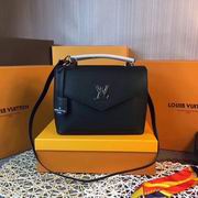 Louis Vuitton MY LOCKME Black leather
