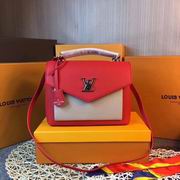 Louis Vuitton MY LOCKME Red & Apricot 
