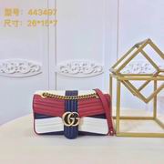 Gucci GG Marmont matelass�� min shoulder bag mixed color 