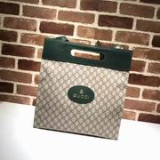 Gucci Soft GG Supreme tote green 