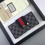 Gucci GG supreme wallet blue