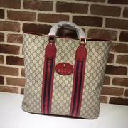 Gucci GG Supreme tote red 