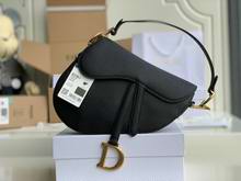 SADDLE BAGBlack Grained Calfskin