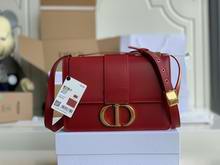 30 MONTAIGNE BAG Red Box Calfskin