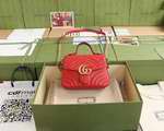 GG Marmont mini top handle bag
